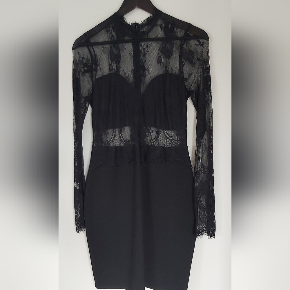 Black Lace Dress